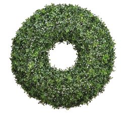 Faux Thick Boxwood Wreaths