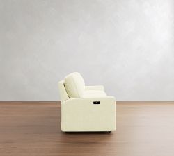 PB Comfort Modern Square Arm Power Reclining Sofa (78"-135")