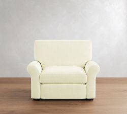 PB Comfort Modern Roll Arm Power Recliner