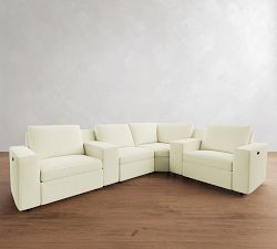 Dream Power Reclining Reversible Wedge Sectional
