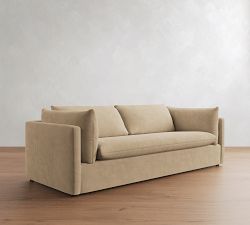 Palmetto Leather Sofa (79&quot;-99&quot;)