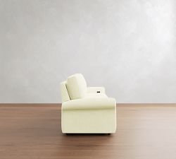 PB Comfort Modern Roll Arm Power Reclining Sofa - Storage Available (85&quot;-145&quot;)