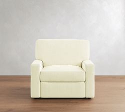 PB Comfort Modern Square Arm Power Recliner