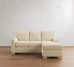 Buchanan Modern Square Arm Reversible Chaise Sectional (83")
