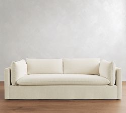 Palmetto Slipcovered Sofa (79&quot;-99&quot;)