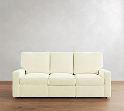 PB Comfort Modern Square Arm Power Reclining Sofa (86")
