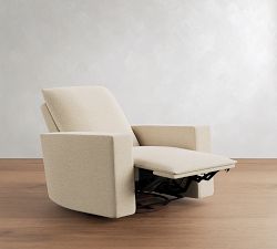 Larkspur Square Power Swivel Glider Recliner