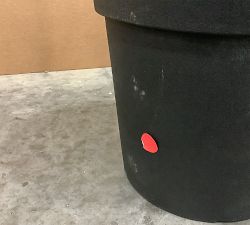 Open Box: Faux Olive Tree (7' H), Plastic Pot Only - Green