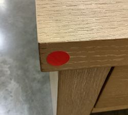 Open Box: Modern Farmhouse Rectangular Coffee Table, 64" - Fog