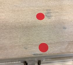 Open Box: Aptos Media Cabinet,72&quot; - Sandwash