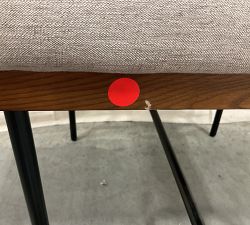 Open Box: Wynham Upholstered Dining Chair - Saville Flannel