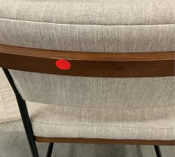 Open Box: Wynham Upholstered Dining Chair - Saville Flannel