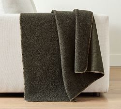Sweater Weather Boucle Faux Fur Throw