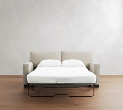 Buchanan Square Arm Slipcovered Sleeper Sofa - Thumbnail 2