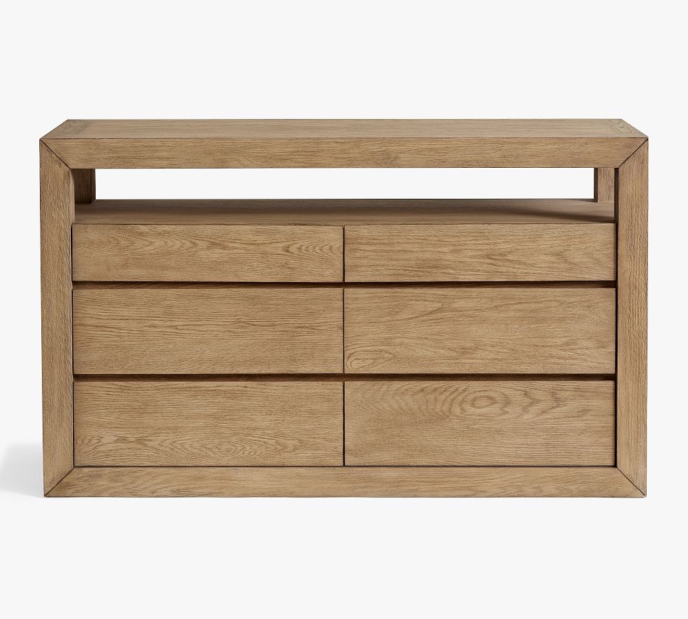Open Box: Dillon 6-Drawer Dresser, 60&quot; - Seadrift
