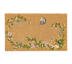Botanical Bunny Doormat