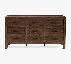 Open Box: Linwood 9-Drawer Dresser, 64" - Tahoe Brown