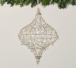 LoveShackFancy Glitter Cage Ornament