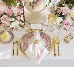 LoveShackFancy Pink Rose Napkins - Set of 4