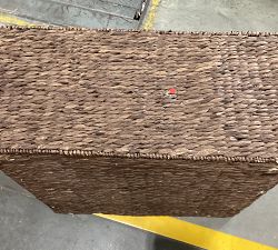 Open Box: Seagrass Handcrafted Divided Hamper - Raleigh