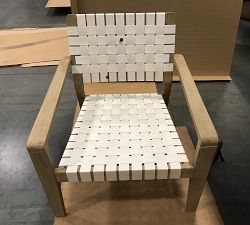 Open Box: Monterey Stacking Outdoor Lounge Chair - Coastal Beachwood