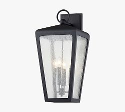 Kyrie Outdoor Seeded Glass Sconce (16''-26&quot;)