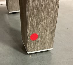 Open Box: Indio Eucalyptus Outdoor Dining Bench, 48" - Weathered Gray