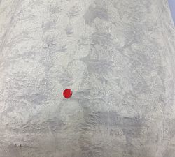 Open Box: Modern Rustic Fluted Outdoor Planter, X-Large, 20" Dia. x 20"H - White