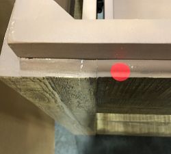 Open Box: Rockport Single Wide Sink Vanity, 46", Vanity Base Only - Sierra