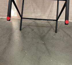 Open Box: Maison Leather Stool