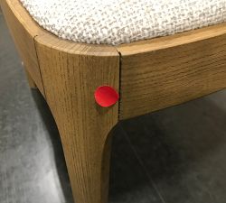 Open Box: Ryder Upholstered Dining Chair, Set of 2 - Gibson Wheat