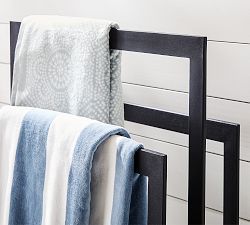 Malibu Metal Outdoor Pool Towel Valet