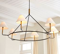 Kensington Metal Round Chandelier (60")