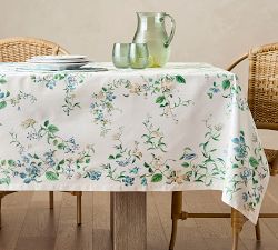 Monique Lhuillier Summer Blossom Outdoor Oilcloth Tablecloth