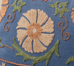 Lorina Embroidered Pillow