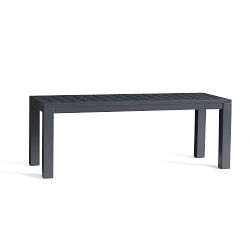 Indio Metal Outdoor Dining Bench (49")