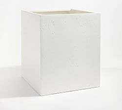 Open Box: Mission Square Planter, Large - White