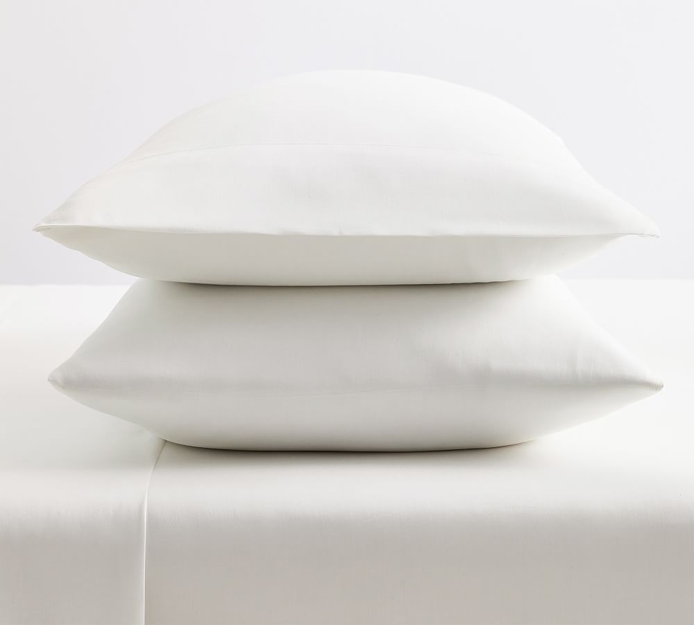TENCEL™ Pillowcases - Set of 2 - White, Standard, Set of 2