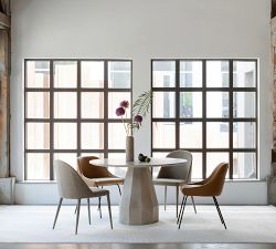 Aldora Concrete Round Outdoor Dining Table (47&quot;)