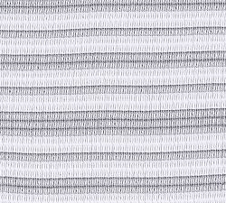 Manon Striped Cotton Coverlet