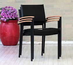 Anza 9-Piece Rectangular Dining Table with Santa Ana Dining Armchair Set