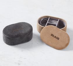 Avalon Suede Jewelry Box Collection