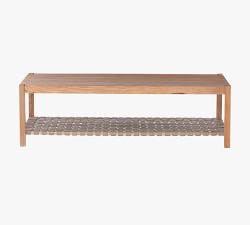 Bardill Woven Leather Coffee Table