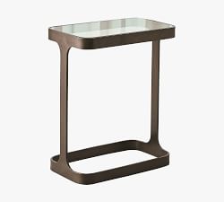 Open Box: Cooper Rectangular Metal Accent Table (16&quot;)