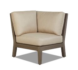 Elba Faux Teak Sectional Set