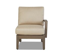 Elba Faux Teak Sectional Set