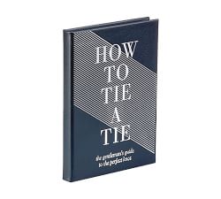 How to Tie A Tie Leather-Bound Book