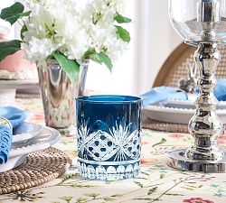 Antique Cut Glassware Collection Double Old Fashioned - Thumbnail 2