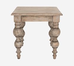 Bander Square Reclaimed Wood End Table (24")