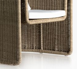 Beldon Wicker Outdoor Lounge Chair